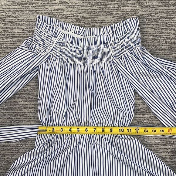 New CAROLINE CONSTAS Lou Striped Dress Small - Picture 8 of 14